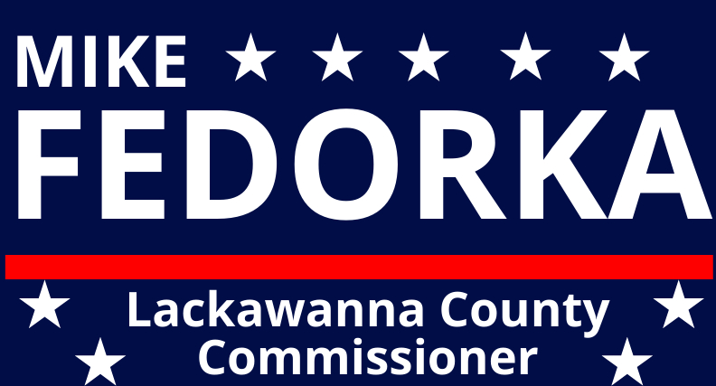 Mike Fedorka for Lackawanna County Commissioner campaign logo